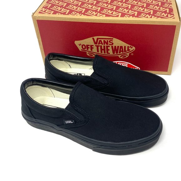 💖MEGA SALE💖Vans Slip On Black Low Top Casual Shoes Men's Sneakers VN000EYEBKA - Picture 8 of 11